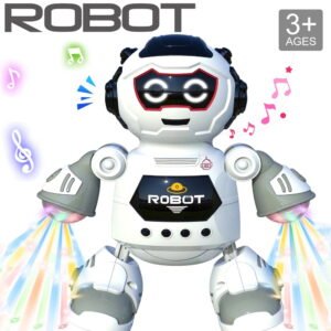 Dancing Smart Robot for Kids – Educational Toy with Music, Lights & Movements | Safe & Interactive Learning Toy for Toddlers (1+ Years)