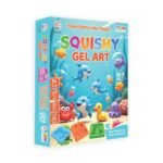 DIYScience Ocean World Aqua Squish Kit - 40+ 3D Sea Creatures, Magic Water Elf & 6 Molds – Safe, Non-Toxic Educational Toy for Kids Aged 6–14