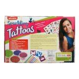 Sparkling Tattoos for Kids – 50 Glitter Temporary Tattoos by Design & Dabble | Creative DIY Toy for Girls & Boys