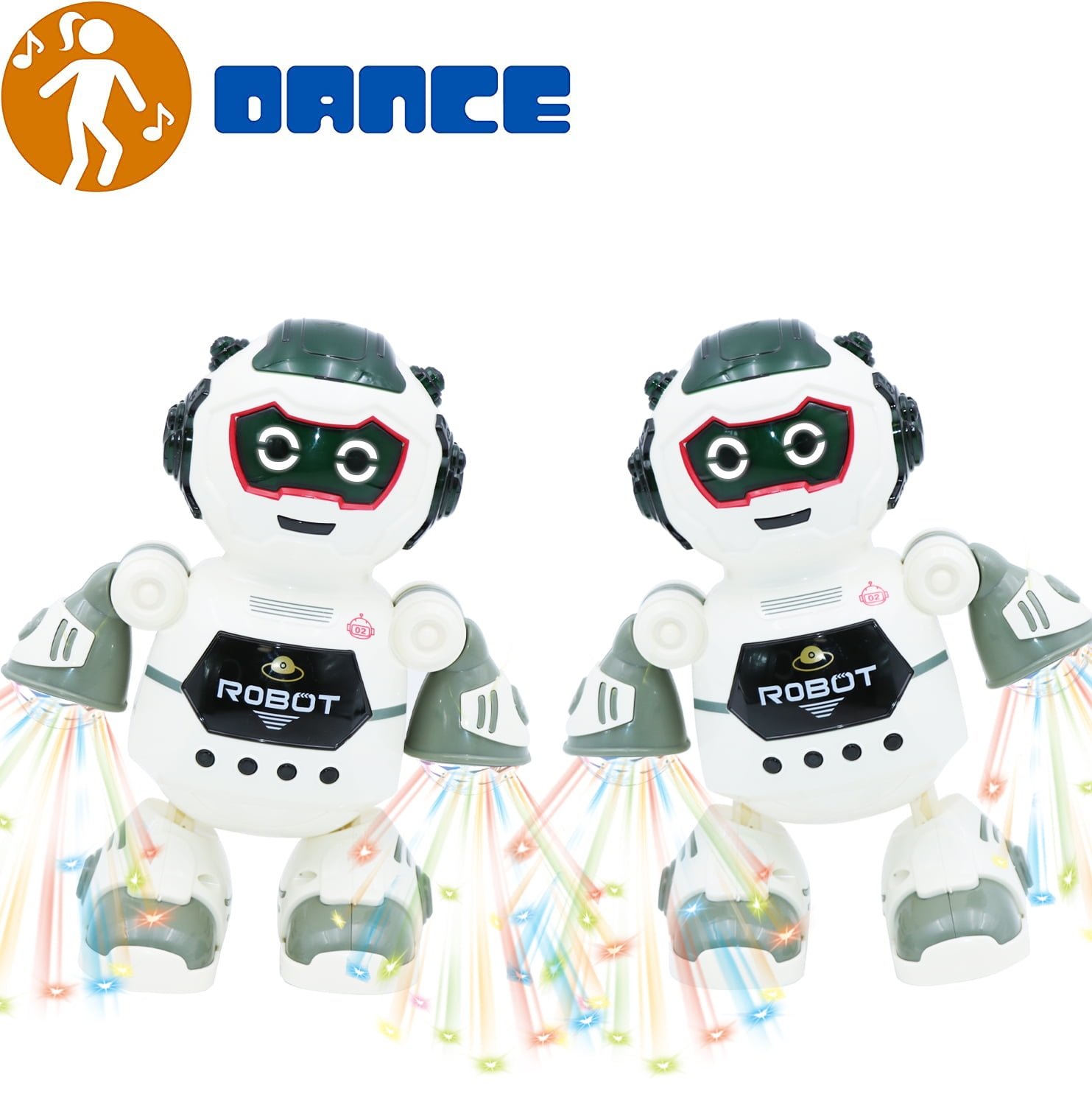 Dancing Smart Robot for Kids – Educational Toy with Music, Lights & Movements | Safe & Interactive Learning Toy for Toddlers (1+ Years)