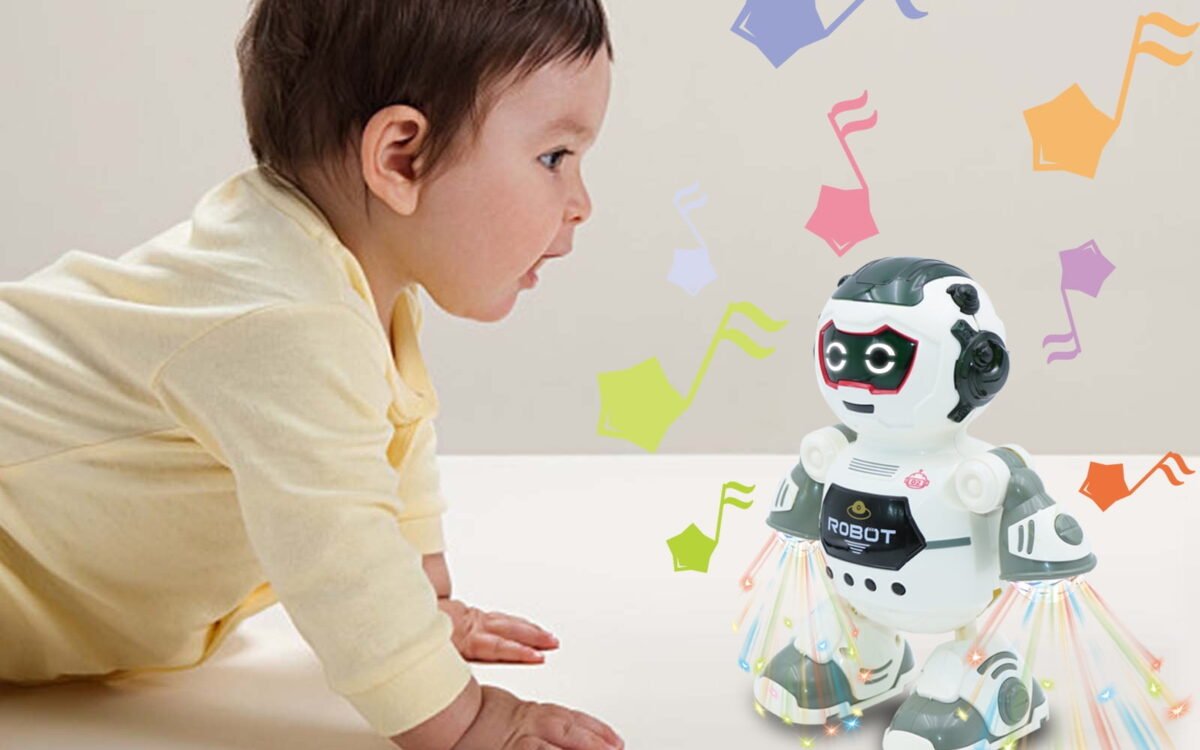 Dancing Smart Robot for Kids – Educational Toy with Music, Lights & Movements | Safe & Interactive Learning Toy for Toddlers (1+ Years)