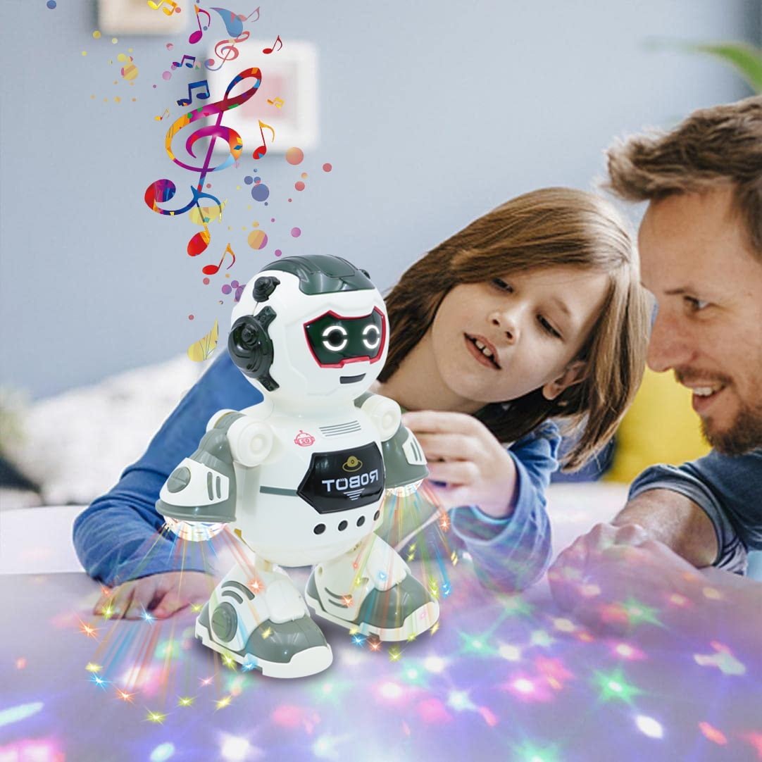 Dancing Smart Robot for Kids – Educational Toy with Music, Lights & Movements | Safe & Interactive Learning Toy for Toddlers (1+ Years)