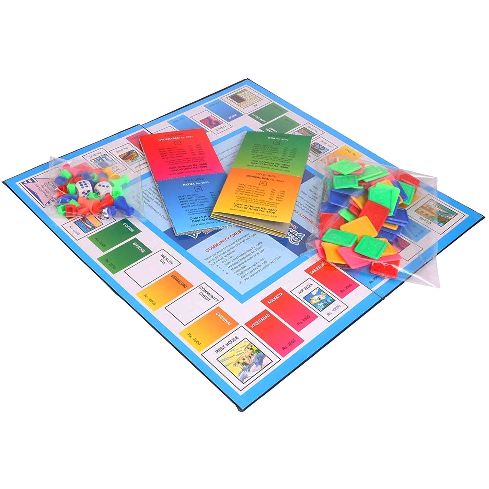 EKTA Business India – Kids Business Game | Educational Board Game for Financial Literacy | Family Fun for 2-6 Players | Ages 8+