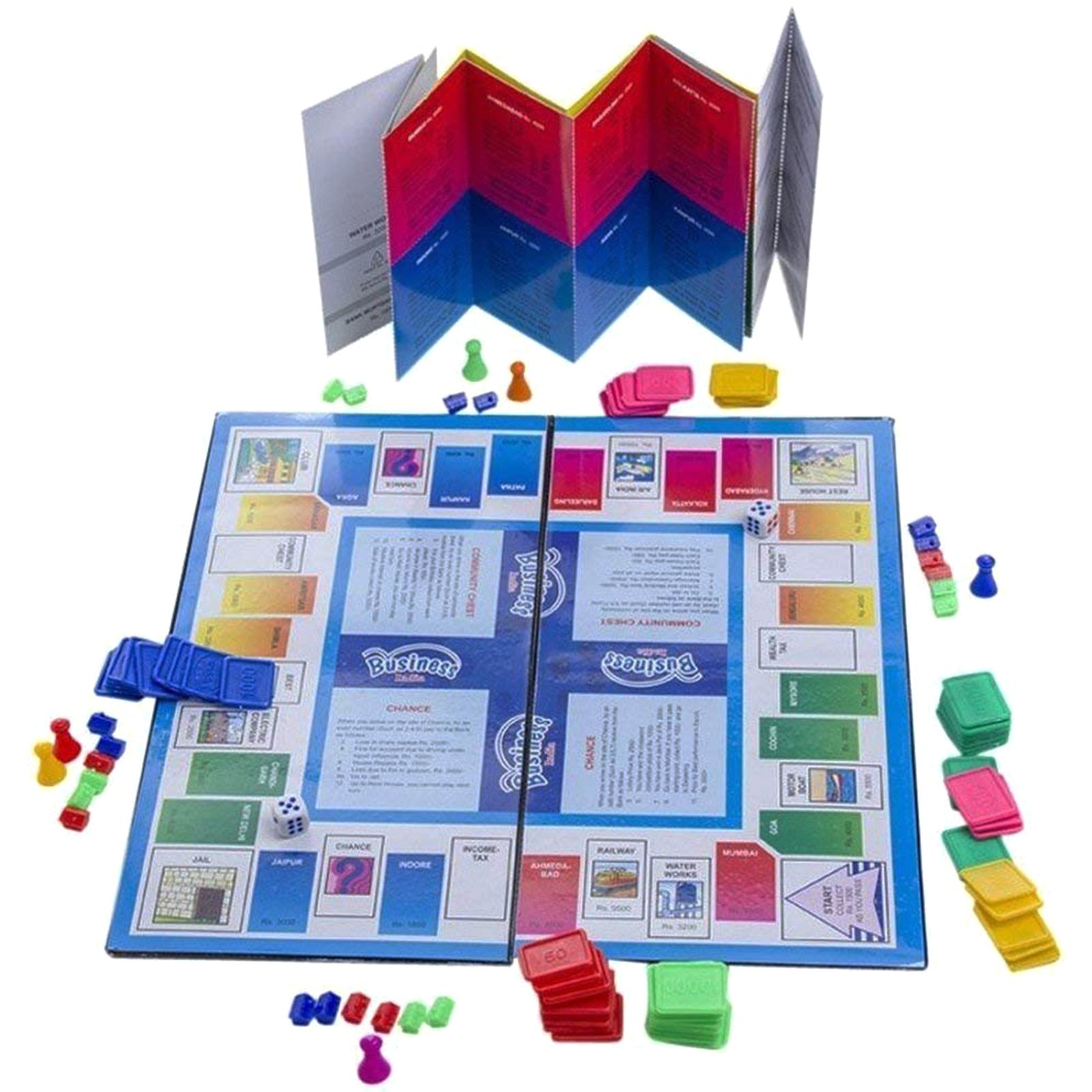 EKTA Business India – Kids Business Game | Educational Board Game for Financial Literacy | Family Fun for 2-6 Players | Ages 8+